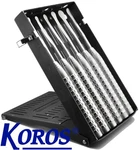 Koros 7551 Comfort Plus Cobb Elevator Set Of 6 W/case 10 15 20MM 31.5CM 12.5". Fixed Price $750.00.