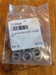 Zoro Select Z9162 Flat Washer, Fits Bolt Size 5/16" ,18-8 Stainless Steel SW38. Fixed Price $7.99.