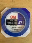 Vinyl Tape 471+, Indiago, 1/4 X 36 Yd, 5.3 Mil, 144 Rolls Percase, PN6405. Fixed Price $12.00.