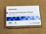 Mckesson Chemical Indicator Strips 250/CT Steam 4 73-SIS250 EXP:2026 New. Fixed Price $15.50.