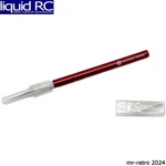 Racers Edge 70200 Aluminum Handle Hobby Knife With #11 Blades. Fixed Price $10.21.