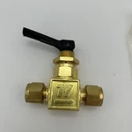 Swagelok Nupro Whitey Brass Toggle Valve 3/8 B-1GS6. Fixed Price $9.99.