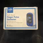 Medline Soft Touch Finger Pulse Oximeter Digital Display HCSM70S. Fixed Price $49.99.