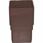 Lot Of 5 Genova Products RB203 Downspout Coupler, Brown Made In Usa. Fixed Price $19.99.