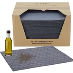 E-sds Oil Absorbent Pads 13"X10" Super , Grey. Fixed Price $46.99.