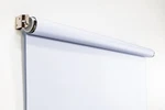 White 2.5X5 Rollup Backdrop Professional Wall Ceiling Mounted For Portraits. Fixed Price $64.95.