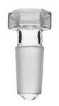 Hollow Stopper, Hexagonal - 14/23 Round End Borosilicate Glass Eisco Labs. Fixed Price $10.99.