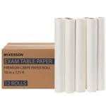 Medical Exam Table Paper Rolls 18 In 125 Ft White Premium Crepe. Fixed Price $81.95.