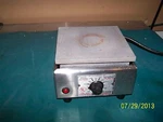 Barnstead Thermolyne Aluminum 6.25" X Top Hot Plate Model HP-A1915B. Fixed Price $225.00.