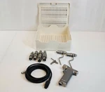 9PC Conmed Hall Powerpro PRO6100 Surgical Hand Drill Set W/ Sterilization Tray. Fixed Price $1250.00.