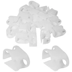 20 Pcs Plastic Tubing Clamps Small Hose Shut Off For 1/8" - 1/4" Tube .... Fixed Price $14.79.