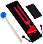 528 Hz Tuning Fork With Silicone Hammer And Cleaning Cloth, Clinical Grade Nerve. Fixed Price $28.97.
