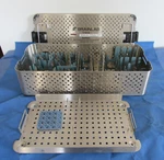 Brainlab 52305 Sterilization Tray For Cranial Accessories 20" X 9" 5" +insert. Fixed Price $145.00.