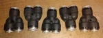 Lot Of 5, Festo Push-in Connector, 153760, QSY-1/2T-3/8-U. Fixed Price $15.00.