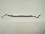 W. Lorenz 09-0227 Double-ended Curette #12 7-3/8" Total Length. Fixed Price $30.00.