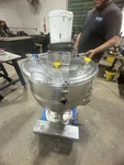 Legion Equipment 40 Gallon Jacketed Stainless Kettle With Mixer. Fixed Price $1990.00.