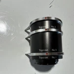 Topcon Extension Tubes Set NO.1 NO.2 NO.3 Type Made In Japan. Fixed Price $89.00.