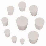 Labasics Solid Rubber Stoppers Set, White Tapered Seal 22 Packs. Fixed Price $19.94.