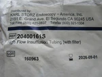 Karl Storz 20400161S High Flow Insufflation Tubing With Filter 09/2026. Fixed Price $29.95.