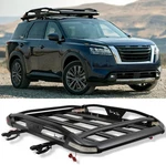 Roof Racks Cargo Basket Cross Bars W/led Lights For 2022-2025 Nissan Pathfinder. Fixed Price $229.09.
