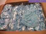 Qty = Box Of 1,000: Dukal 24" Bouffant Cap Head Covering Blue P/n 324-10. Fixed Price $83.25.
