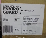International Enviroguard 2052B Soft Scrubs Denim Blue Pants Sms 2XL 30 Case. Fixed Price $34.99.