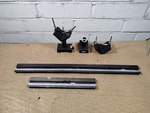 Oriel Optical Rails With Carriers - 11502 11522 11641 11670 13860. Fixed Price $115.00.