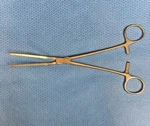 V. Mueller SU6110 Glassman Angled Gastrointestinal Clamp, 9" General Surgery. Fixed Price $65.00.