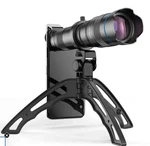 Apexel APL-JS36X Optical Zoom Telephoto Lens Mounts Cell Phone. Fixed Price $25.00.
