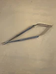 Assi B-15-8 Microsurgical Needle Holder, 0.2MM Wide Tip, Curved, 5.75" (B24). Fixed Price $39.99.