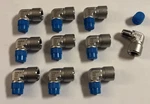 (10EA) Superlok ISE-4N Street Elbow 316 Stainless Steel, 1/4"F Npt X 1/4"M. Fixed Price $149.99.