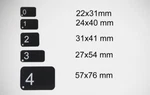 Dental Digital Imaging X-ray Intraoral Phosphor Plates Size 0, 1, 2, 3 & 4. Fixed Price $124.95.