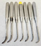 Lot Of Seven Wiener Antrum Rasp - Five Storz, One Sparta, Other. Fixed Price $99.99.