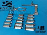 Aesculap Surgical Orthopedic Neuro Spine Caspar Cervical Retractor One Set. Fixed Price $341.50.