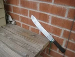 1900S Antique 11" Blade Unmarked Goodell *** Carbon Butcher Slicing Knife Usa. Fixed Price $235.85.