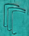 Set Of Storz N7504, N7506, N7508 Palate Type Blades (sizes 2.5, 3, 4). Fixed Price $60.00.