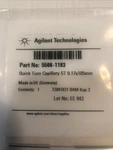 Agilent 5500-1193, Quick Turn Capillary St 0.17 X 105MM. Fixed Price $45.00.