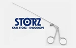 Karl Storz 8684D Ent Micro Laryngeal Surgical Scissors Curved Left 5MM Bite 9INC. Fixed Price $165.00.