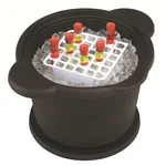 Heathrow Scientific HS28714K Ice Bucket, Round, 4L, Black. Fixed Price $95.59.
