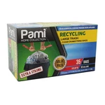 Pami Recycling Tall Kitchen Drawstring Trash Bags- Extra-strong Plastic Garba.... Fixed Price $18.89.