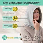Radia Smart Emf Protection Hood Hat, 5G, Rf Shielding, Silver Lined, Faraday. Fixed Price $64.23.