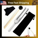 Lesage 432HZ Tuning Fork With Reflex Hammer Healing & Sound 432, Silver. Fixed Price $11.69.