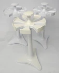 Lot Of 3 Rainin CR-7 Carousel Pipette Stand Holder. Fixed Price $149.99.