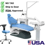 Azdent Dental Unit Chair Computer Controlled Motor Hard Leather &doctor Stool. Fixed Price $1899.00.