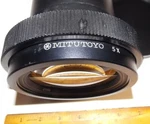 Mitutoyo 5X Magnification Projection Lens, See Photos. Fixed Price $345.00.