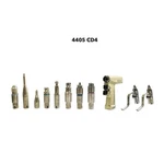 Stryker 4405 Cordless Driver Handpiece Set With 10 Attachments & Case. Fixed Price $3558.05.