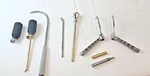 9 Pc Acufex Arthroscopic Instrumentation Set. Fixed Price $300.00.