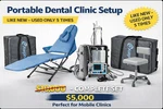 Aseptico Express Portable Dental Unit Mobile System. Fixed Price $5000.00.