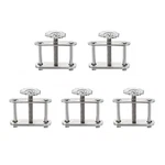 Uxcell Flow Control Tubing Clamps Adjustable Swivel Screw Compressor Hose Cla.... Fixed Price $17.35.