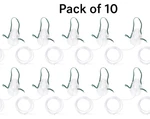 10 Airlife Adult Oxygen Mask 001201 Vyaire Adjustable Head Strap Elongated Style. Fixed Price $49.99.